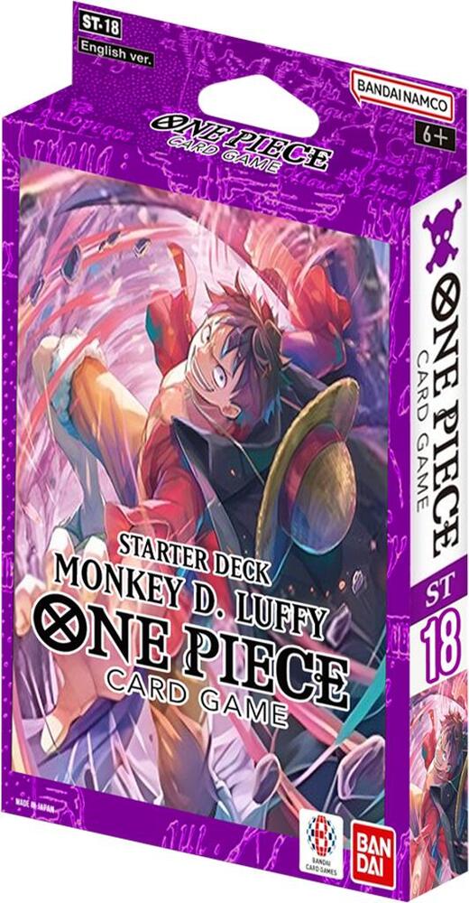 One Piece Card Game: Starter Deck 18: PURPLE Monkey.D.Luffy (ST-18)