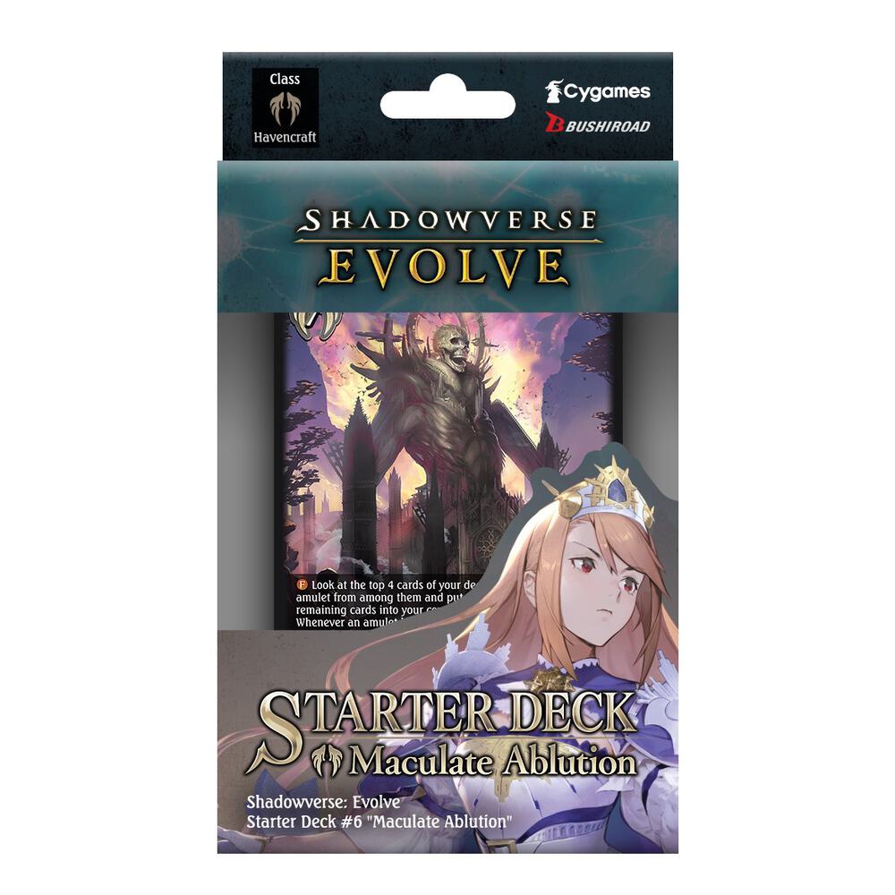 Shadowverse: Evolve TCG: Starter Deck: Maculate Ablution (SD06)