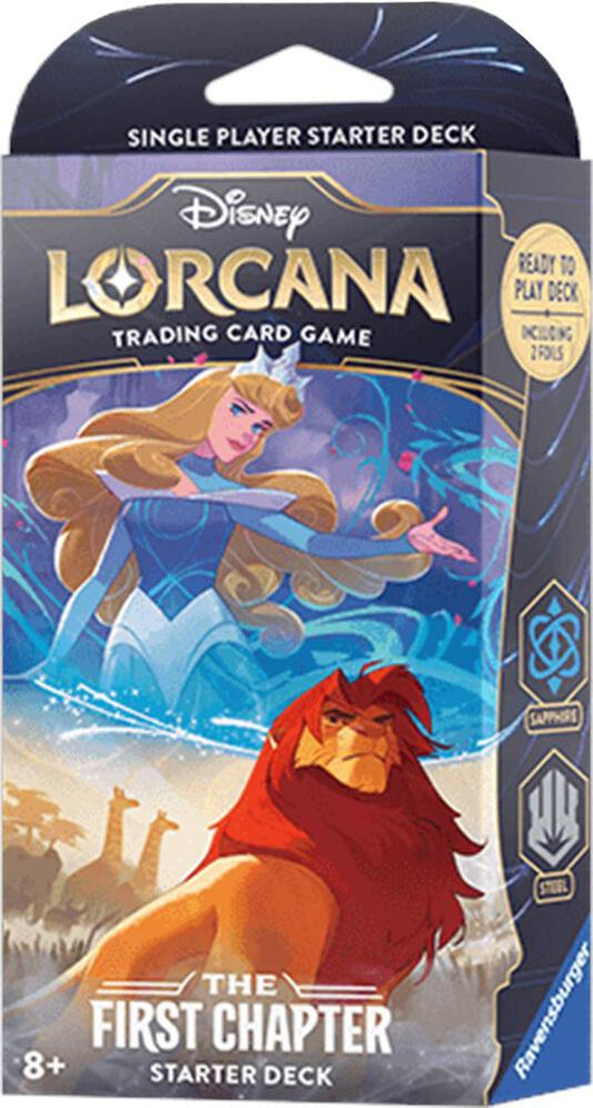 Disney Lorcana: The First Chapter Starter Deck (Sapphire & Steel) (C1)