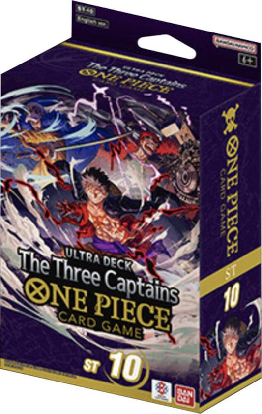 One Piece Card Game: Ultra Deck 10 The Three Captains (ST-10)