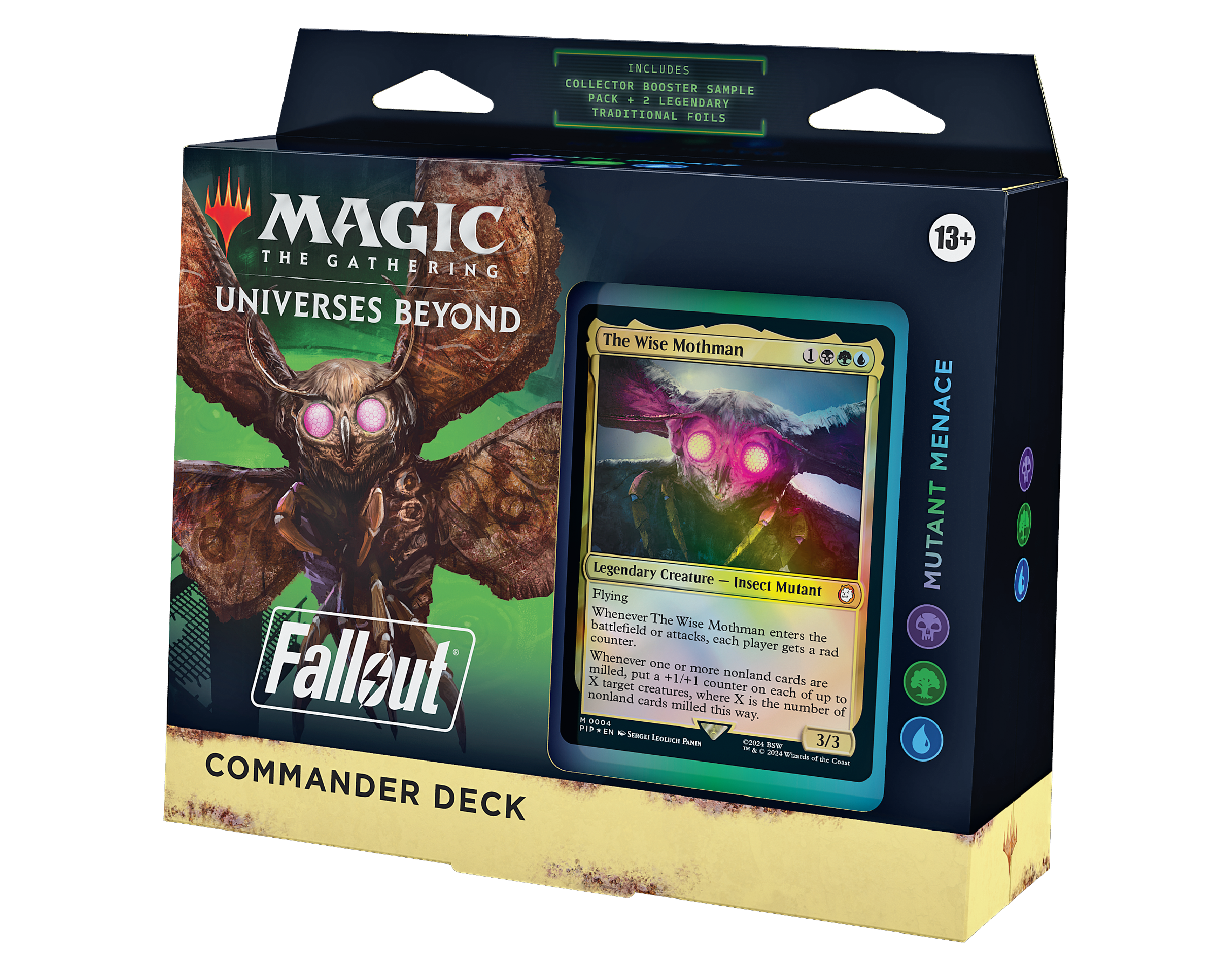mtg science commander deck Magic: The Gathering Fallout etched Display Commander (a thick cardstock copy of the commander card with foil etched into the cards border and art) Science! Commander Deck Prices |