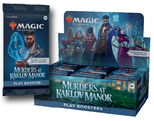 Magic the Gathering: Murders at Karlov Manor Play Boosters Box