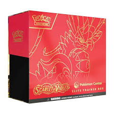 Scarlet and Violet base pokemon center etb