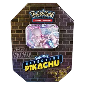 Detective pikachu tin (mewtwo)