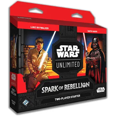 Star Wars Unlimited Spark of the Rebellion Set One Two Player Starter