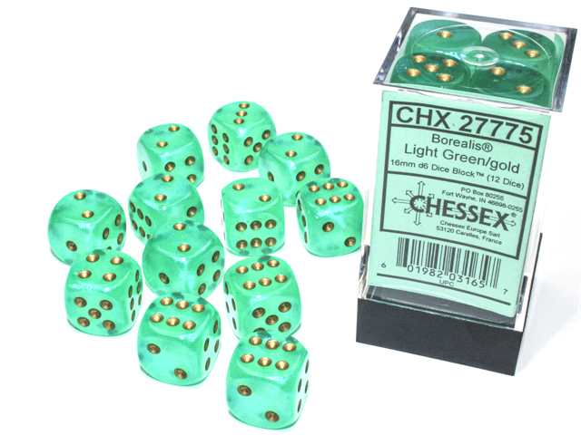 Chessex 12mm D6 Cube