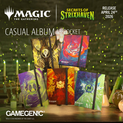 MTG: Secrets Of Strixhaven (SOS) - Gamegenic Casual Album 18-Pocket