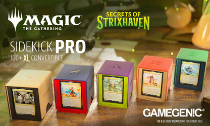 MTG: Secrets Of Strixhaven (SOS) - Gamegenic Sidekick Pro 100+ XL Convertible Deck Box