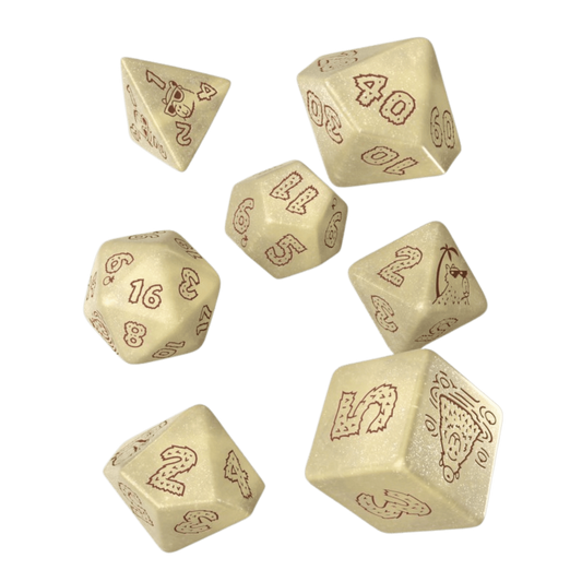 Capybara Dice Set - 7 DIce Set