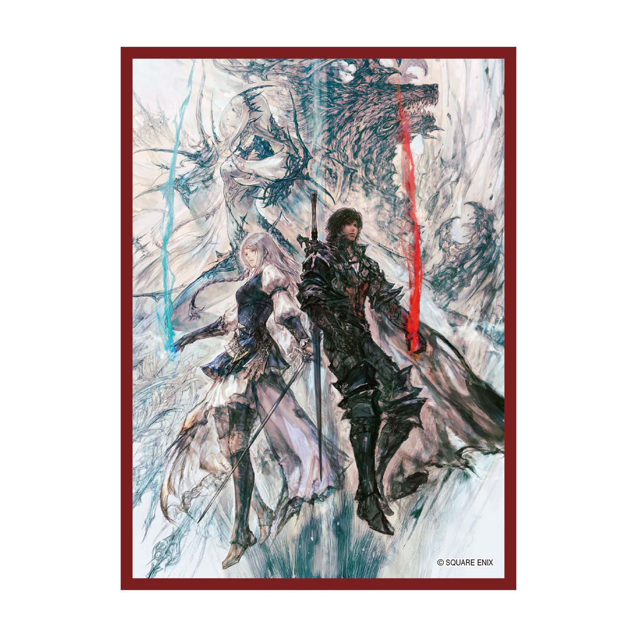 MTG Final Fantasy Fiery Heart Icy Resolve Sleeves