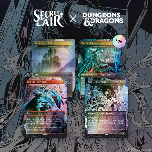Magic: The Gathering | Secret Lair x Dungeons & Dragons Traditional Foil