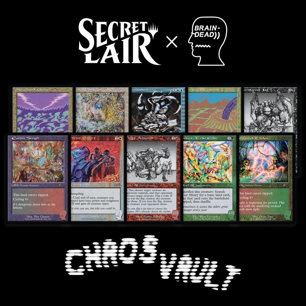MTG Secret Lair Brain Dead: New Earth Mentality