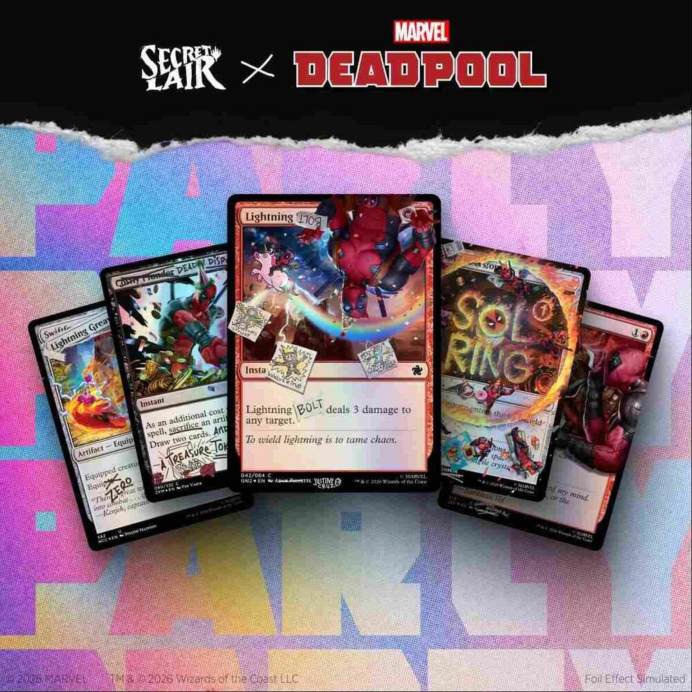 MTG Secret Lair x Marvel I Fixed It