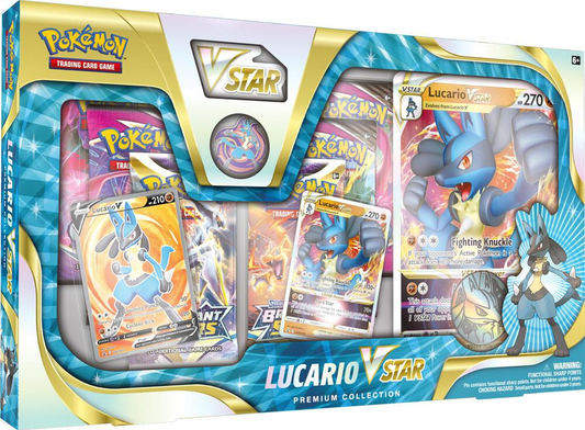 Pokémon: Lucario V Star - Premium Collection