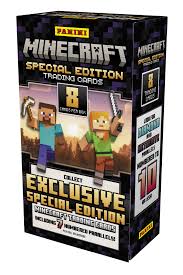 Panini minecraft special edition trading cards