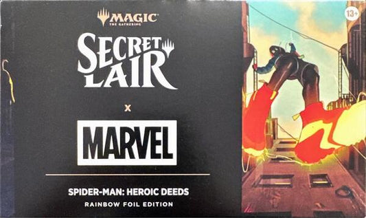 Magic the Gathering: Secret Lair - Spider-Man Heroic Deeds [rainbow foil edition]