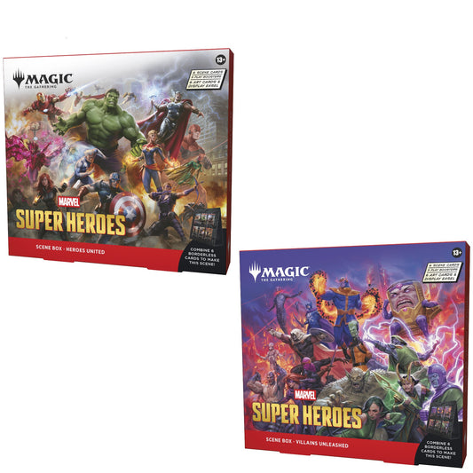 (Pre-Order) Magic the Gathering: Marvel Super Heroes - Scene Box