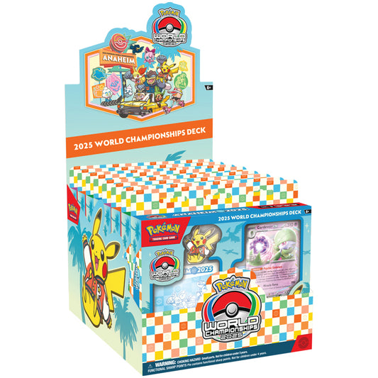 POKEMON TCG: 2025 WORLD CHAMPIONSHIP DECKS