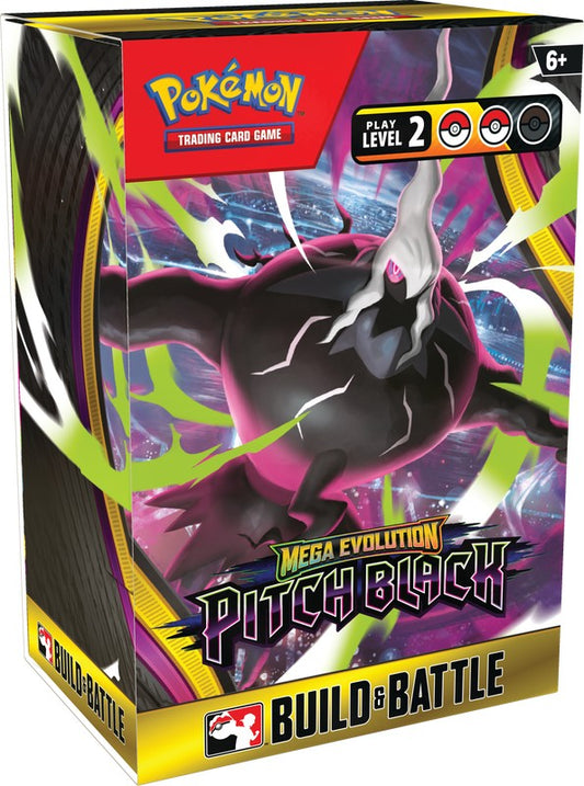 (PreOrder) Pokemon: Pitch Black (ME05) - Build and Battle Box