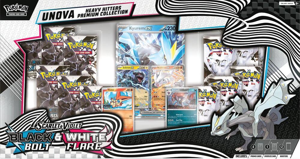 Pokemon TCG: Unova Heavy Hitters Premium Collection (Black & White)
