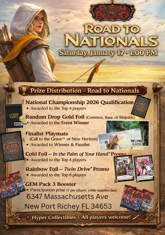 Flesh and Blood Road to Nationals 01/17/26 1:00pm