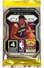 2020-21 NBA Prizm 4 Card Pack
