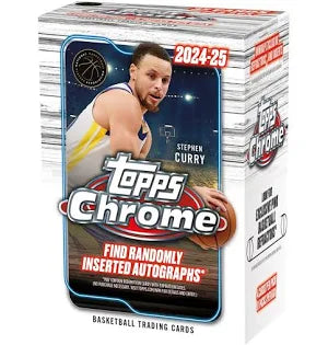 2024-25 Topps Chrome Basketball Blaster Box