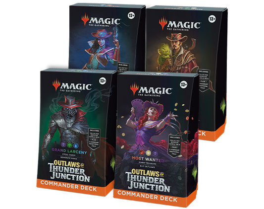 Magic the Gathering: Outlaws of Thunder Junction Commander Precon Set