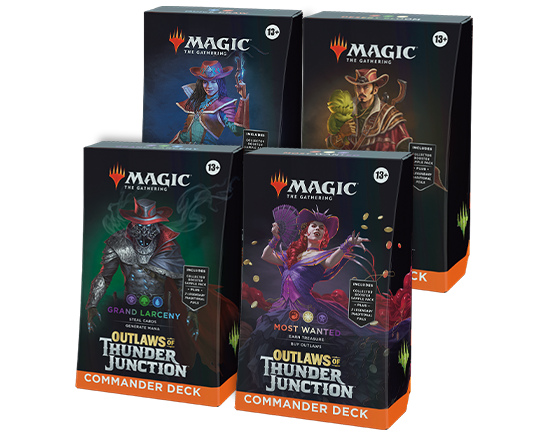 Magic the Gathering: Outlaws of Thunder Junction Commander Precon Set