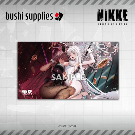 Bunny x 777 Noir & Blanc Nikke: Playmat